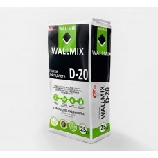 Wallmix D20 Стягування армоване для полови з підігріванням. М-200 Wallmix D20 Стягування армоване для полови з підігріванням. М-200